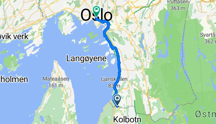 From Trollåsen to Oslo