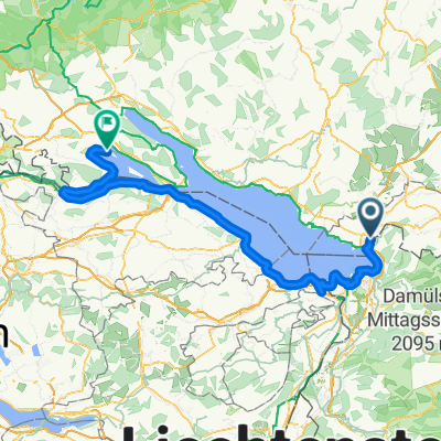 Von Bösenreutin bis Radolfzell am Bodensee