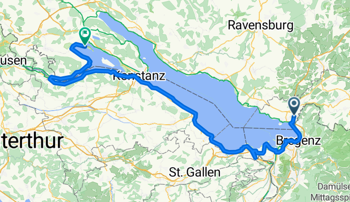 Von Bösenreutin bis Radolfzell am Bodensee