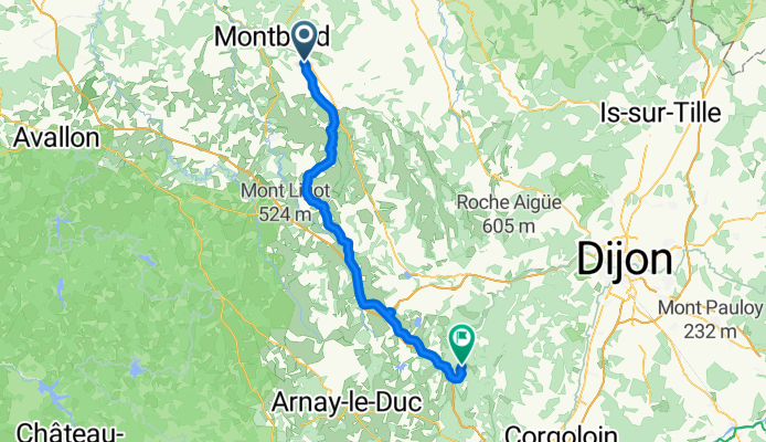 Montbard - Pouilly-en-Auxois