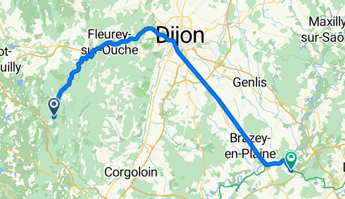 Pouilly-en-Auxois - Saint-Jean-de-Losne