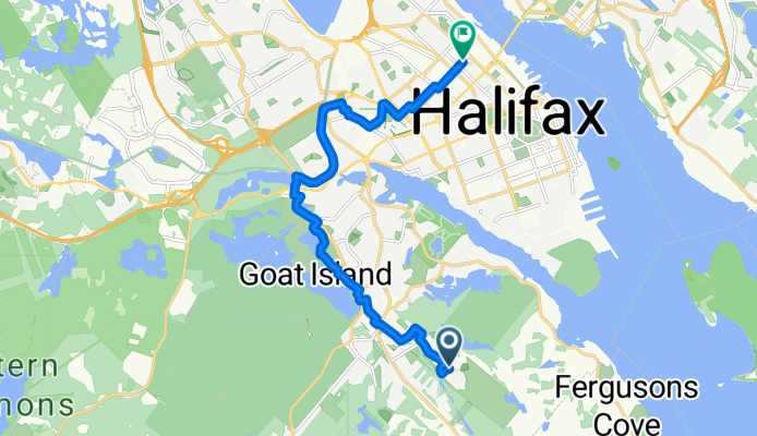 Travertine Crt, Halifax to Gottingen St, Halifax