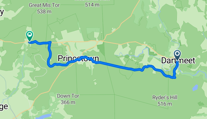 De dartmeet  à Dartmoor Inn merrivale