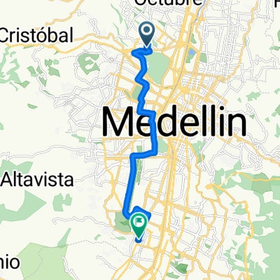 De Calle # 73a-226 a Carrera # 9D SUR-36