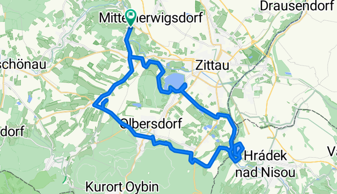 Sportzentrum, Mittelherwigsdorf nach Spitzkunnersdorfer Straße, Mittelherwigsdorf