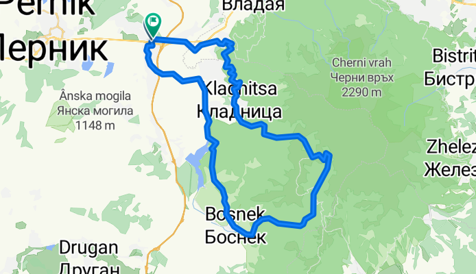 Route in Pernik