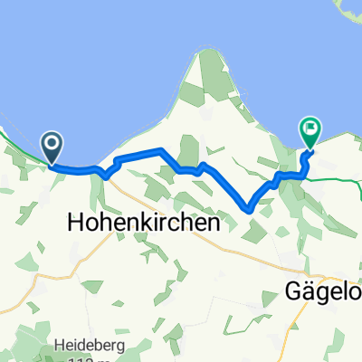 Niendorf, Hohenkirchen nach Zierow, Zierow