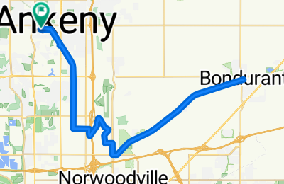 SW Oak Ln, Ankeny to SW Second St, Ankeny