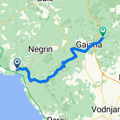 Ulica Marana, Peroj nach Cukrići