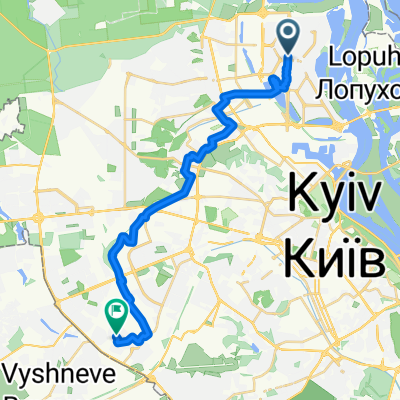 Оболонський проспект, Київ до Симиренка вулиця, Київ