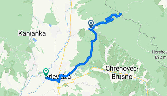 Hviezdoslavova, Nedožery-Brezany až Milana Rastislava Štefánika, Prievidza