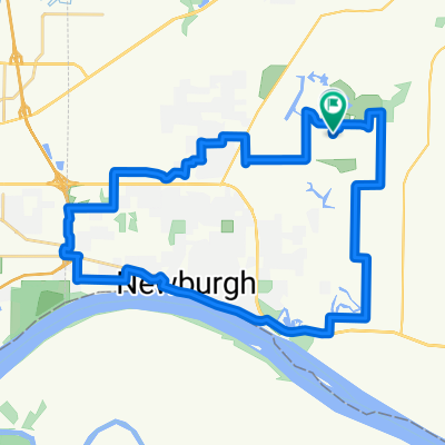 Brompton Dr, Newburgh to Brompton Dr, Newburgh