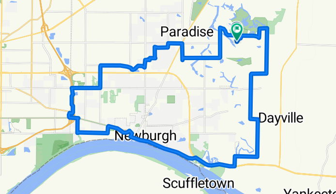 Brompton Dr, Newburgh to Brompton Dr, Newburgh