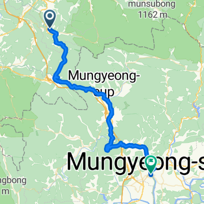 Suanbo to Mungyeong