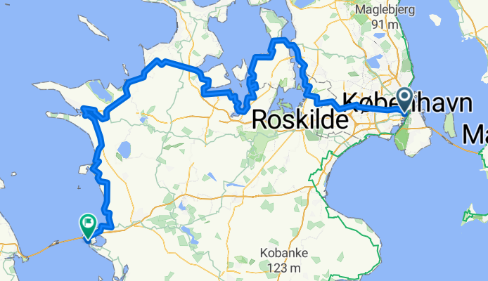 Sommer tur 2026 med drenge Korsø 234 KM