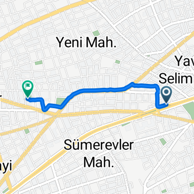 Atatürk Bulvarı Yanyolu to 2688. Sokak