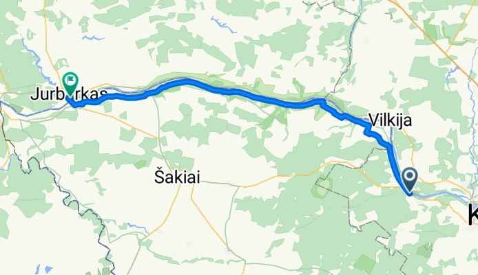 Akademija (Kaunas) - Jurbarkas