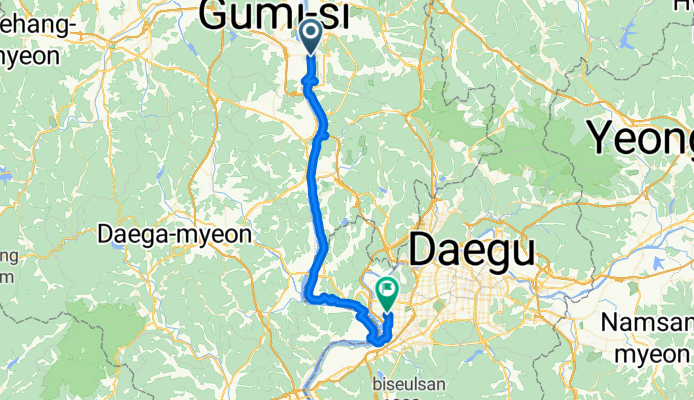 Gumi to Daegu