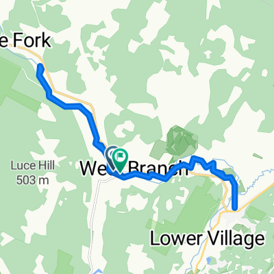 Luce Hill Road to Luce Hill Road