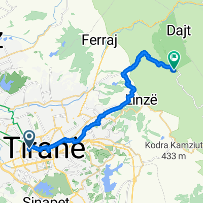 Tirana  - Kolejka górska