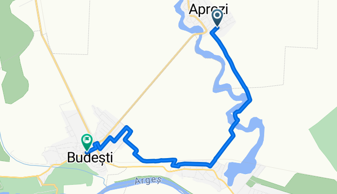 Str. Alexandru Ioan Cuza to Calea București