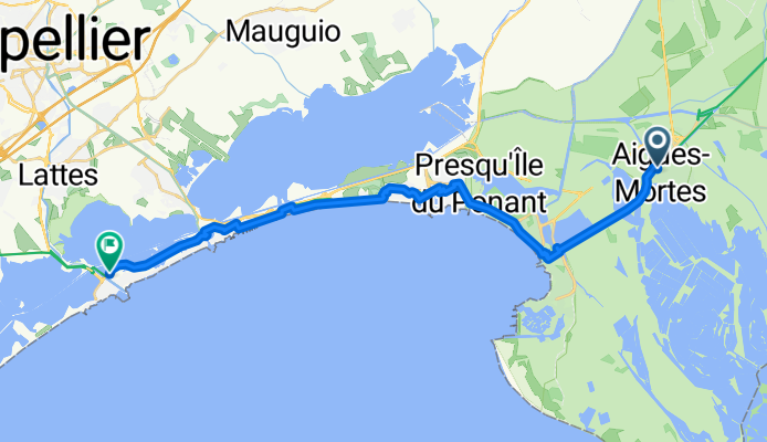Activity - 22: ViaRhôna de Aigues-Mortes à Palavas-les-Flots