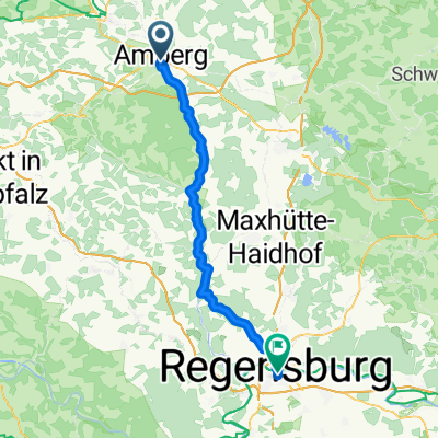 N2 - Amberg - Regensburg