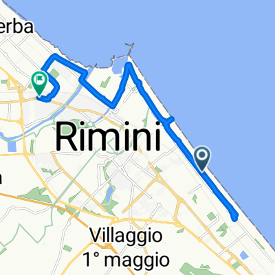 Lungomare Giuseppe Di Vittorio, Rimini a Via Emilia, Rimini