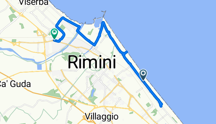 Lungomare Giuseppe Di Vittorio, Rimini a Via Emilia, Rimini