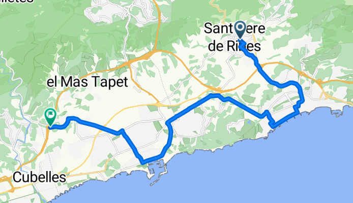 Sant Pere de Ribes - Cubelles
