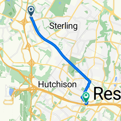 Washington&amp;Old Dominion Trail, Sterling to Dulles Access Rd, Herndon