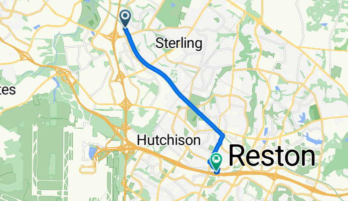 Washington&amp;Old Dominion Trail, Sterling to Dulles Access Rd, Herndon