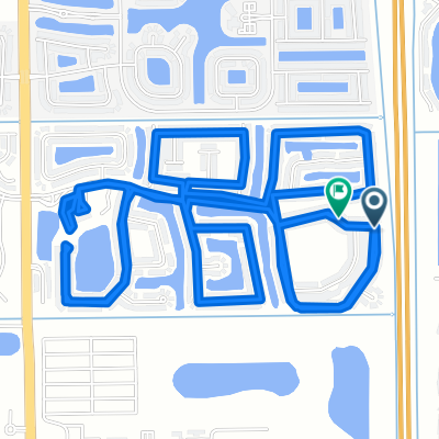 Siciliano St, Boynton Beach to Siciliano St, Boynton Beach