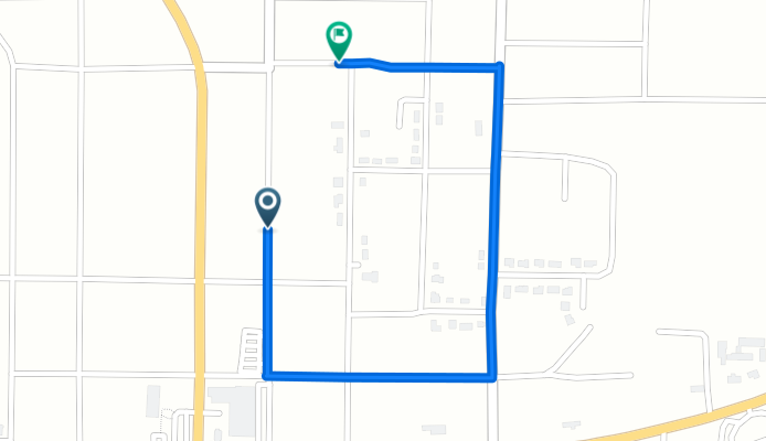 Hill Avenue to Hill Avenue