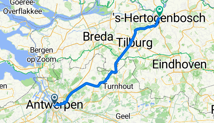Antwerpen - 's-Hertogenbosch