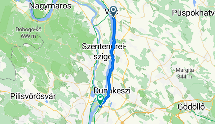 Vác - Budakalász