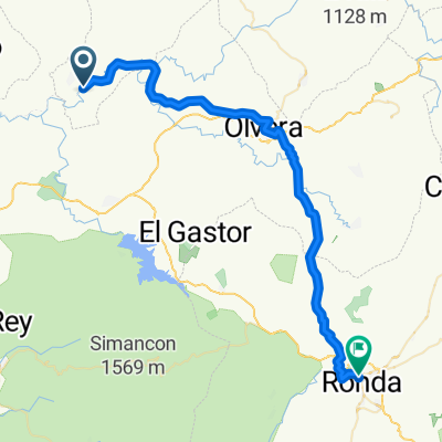 Etappe 2: van Coripe naar Ronda