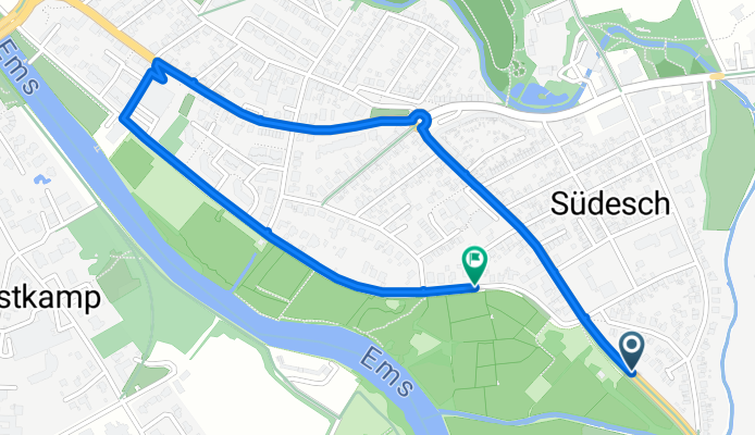 Elter Straße nach Elter Straße