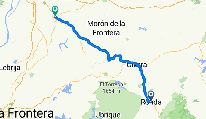 Etappe 3: van Ronda naar Utrera