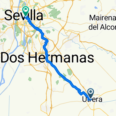 etappe 4: van Utrera naar Sevilla