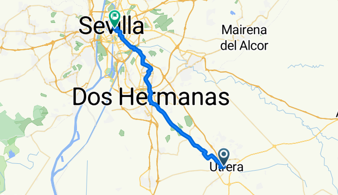 etappe 4: van Utrera naar Sevilla