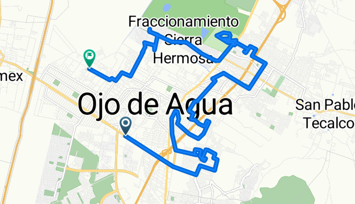 Real Firenze, Ojo de Agua a Prolongación Membrillos, Ojo de Agua