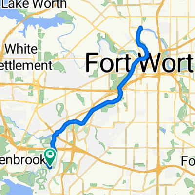 Bellaire Dr S, Fort Worth to Bellaire Dr S, Fort Worth