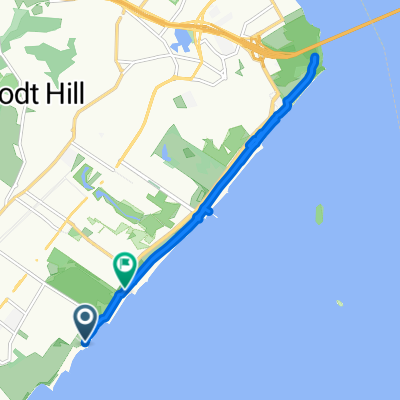 128 Cedar Grove Ave, New York to 65–67 Miller Field, New York