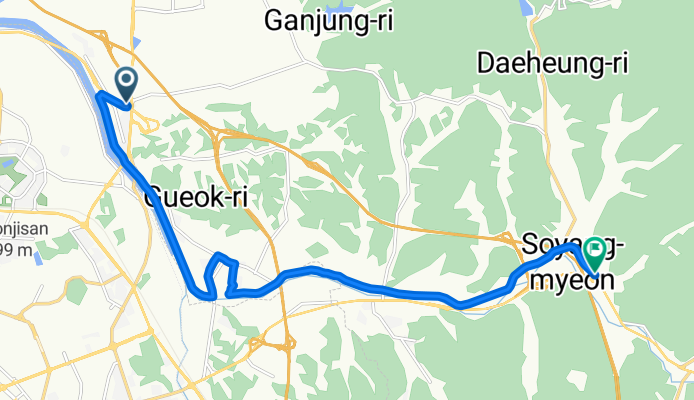 완주군에서 완주군까지