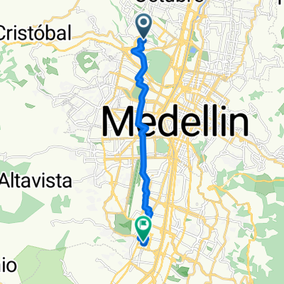 De Carrera 74d # 75-19 a Calle Sur # 51A-85