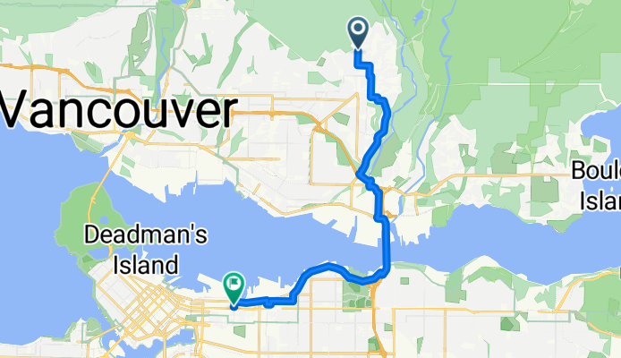 Evelyn St, North Vancouver to Heatley Ave, Vancouver