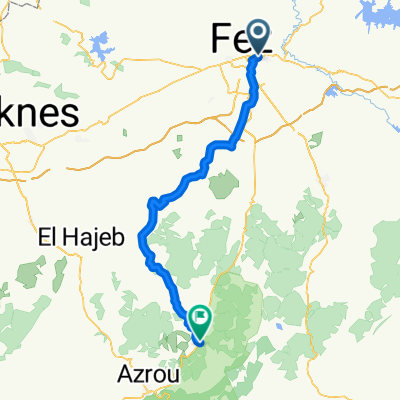 Route from Arsat El Hammoumi
