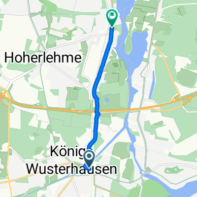 Bahnhofsvorplatz, Königs Wusterhausen nach Friedrich-Engels-Straße, Wildau