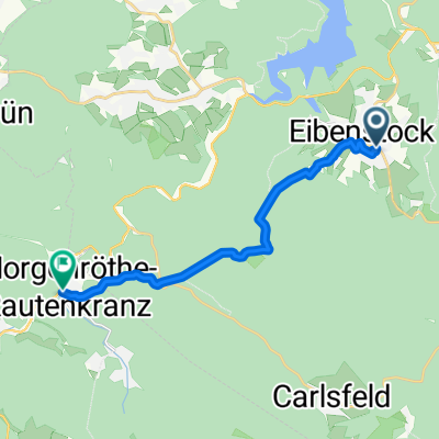 Auersbergstraße nach Rautenkranz